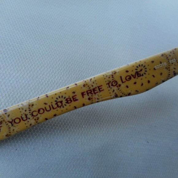 EUC - IF YOU COULD BE FREE TO LOVE - Eye Glass FRAMES ONLY - Picture 12 of 14